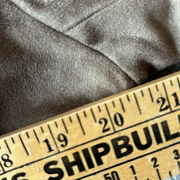 Banana Republic Vegan Suede Shirt Dress Size Small NWT - Picture 10 of 12